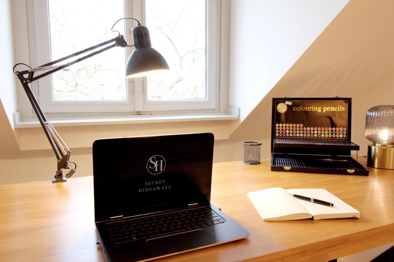 Secret Hideaways Boho Artstudio Mit Smarthome Nahe City L Messe L Hbf Duisburg Exterior foto